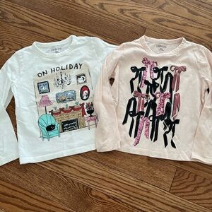 Crewcuts White Graphic Tee